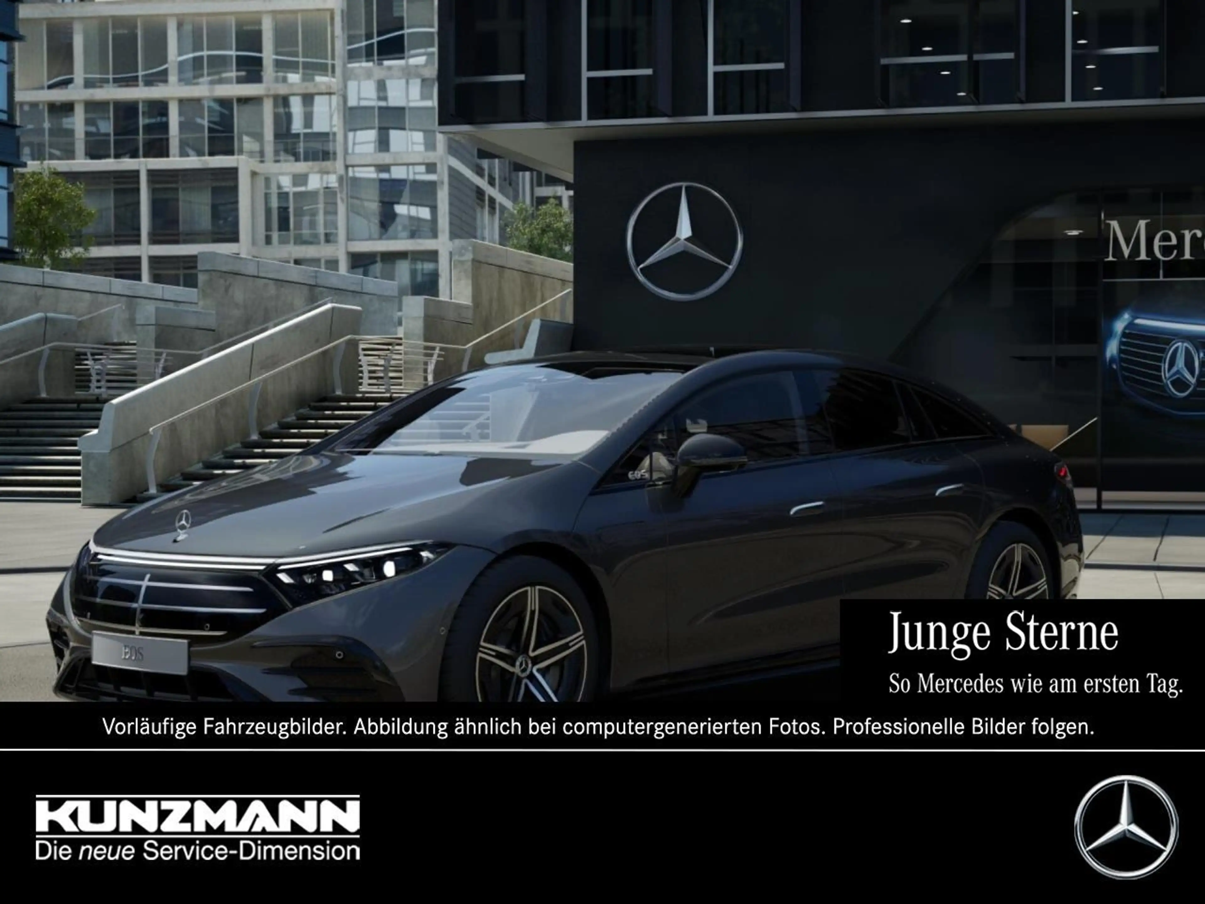 Mercedes-Benz EQS 4M AMG Night Distronic 360° AHK Burmester