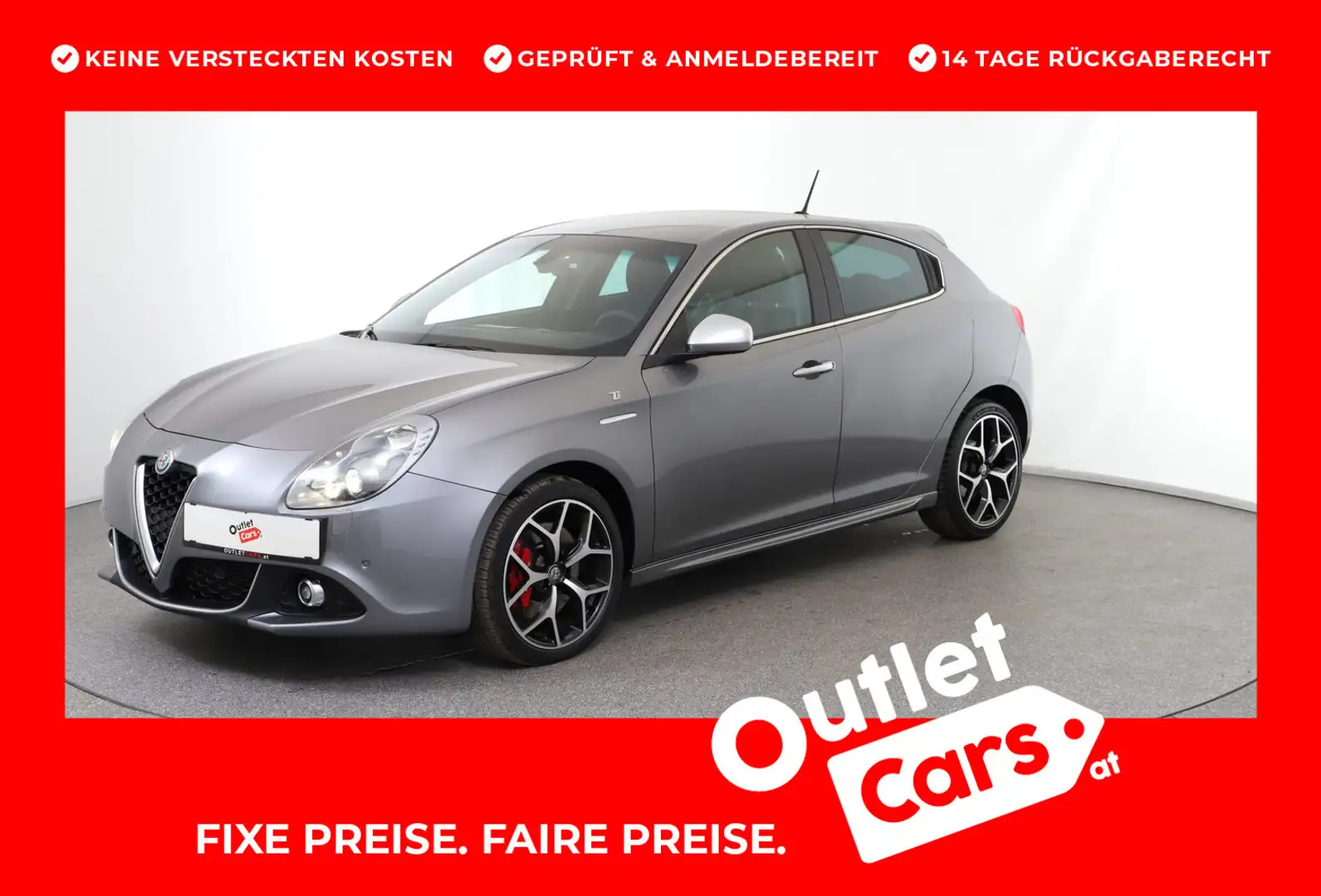 Alfa Romeo Giulietta TI 2,0 JTDM-2 170 TCT Grau - 1