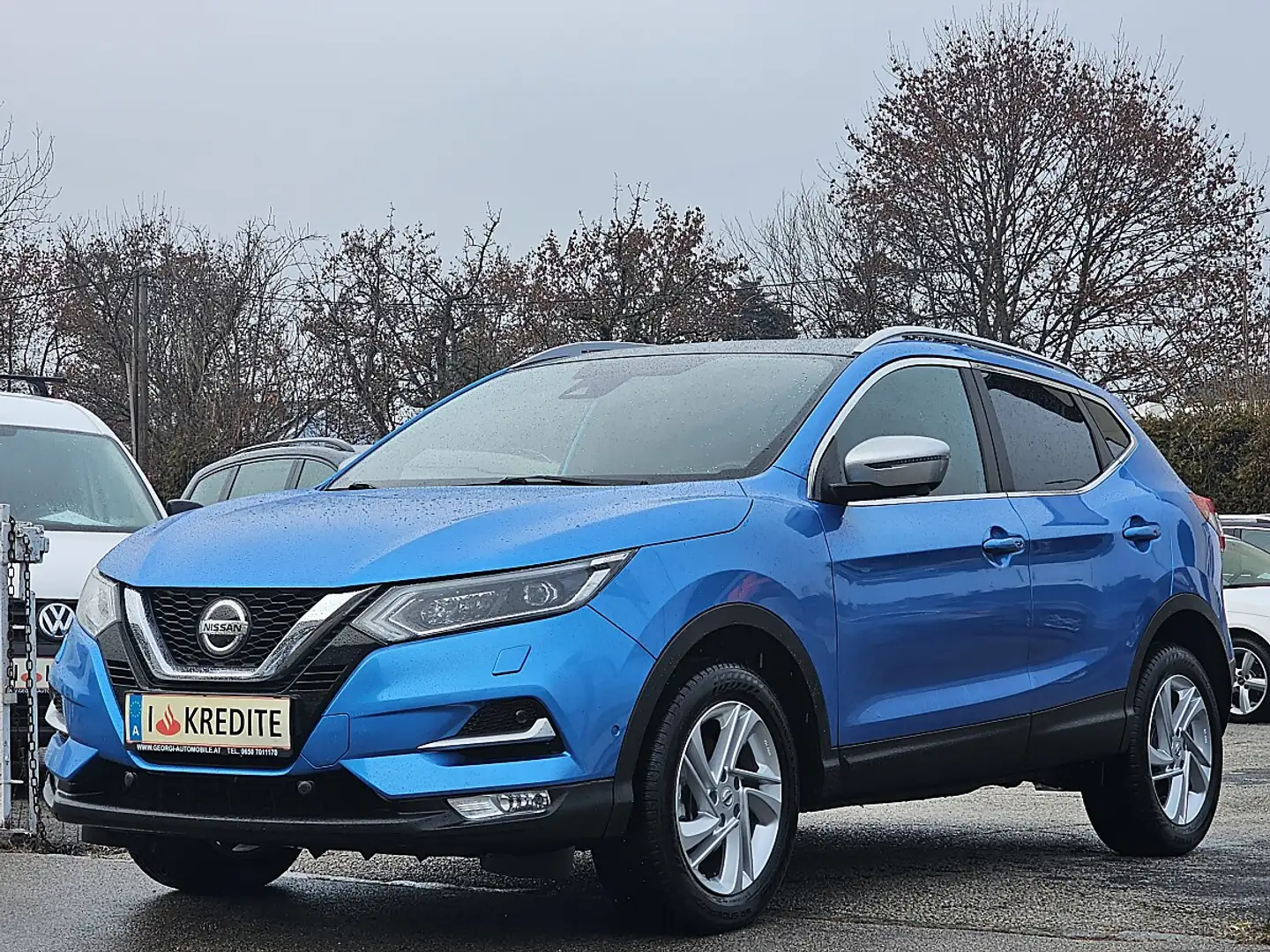 Nissan Qashqai 1,7 dCi ALL-MODE 4x4i Tekna 1-Hand 1A-Zustand P... Blau - 2