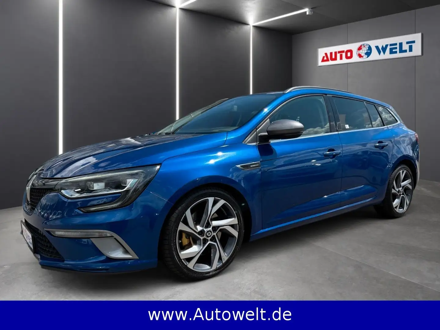 Renault Megane Kombi GT 1.6 D Automatik Leder Apps LED Blau - 1