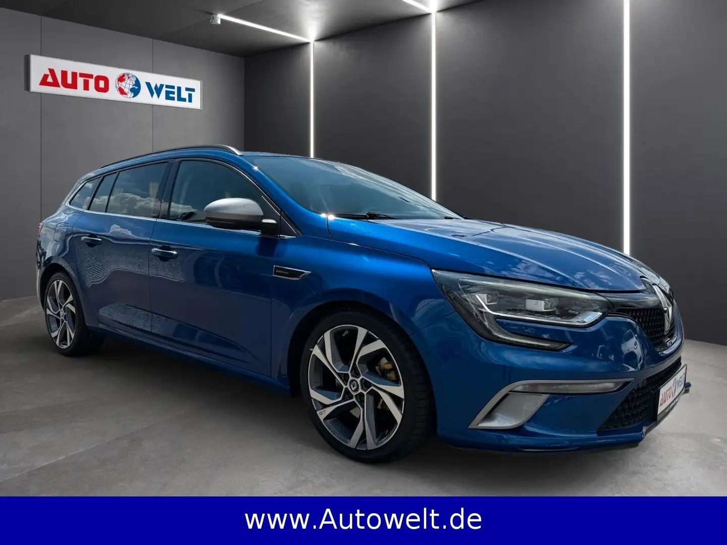 Renault Megane Kombi GT 1.6 D Automatik Leder Apps LED Blau - 2