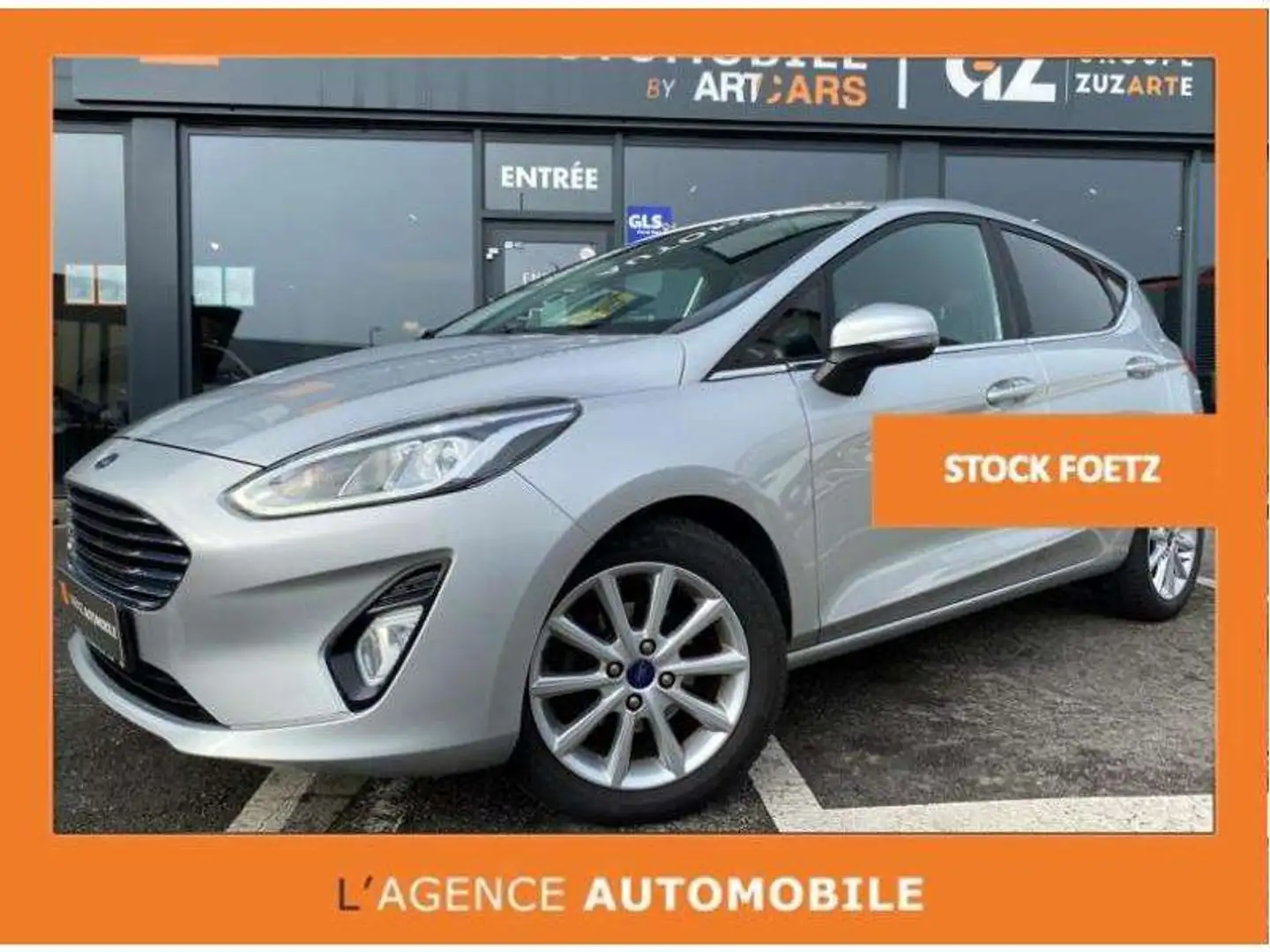 Ford Fiesta 1.0 ECOBOOST TITANIUM Argent - 1