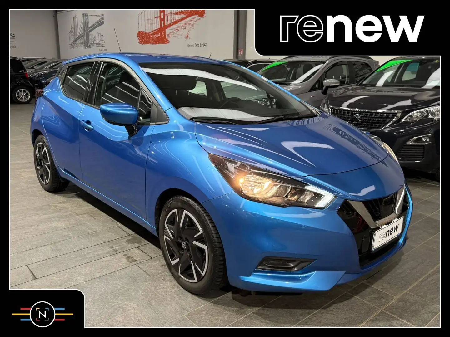 Nissan Micra N-Design 1.0 ig-t 92cv Bleu - 1