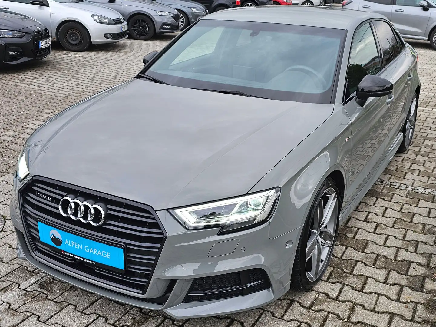 Audi A3 40*TFSI*Limo*Quattro*Stronic*S-Line-Sport*MegaVoll Grigio - 1