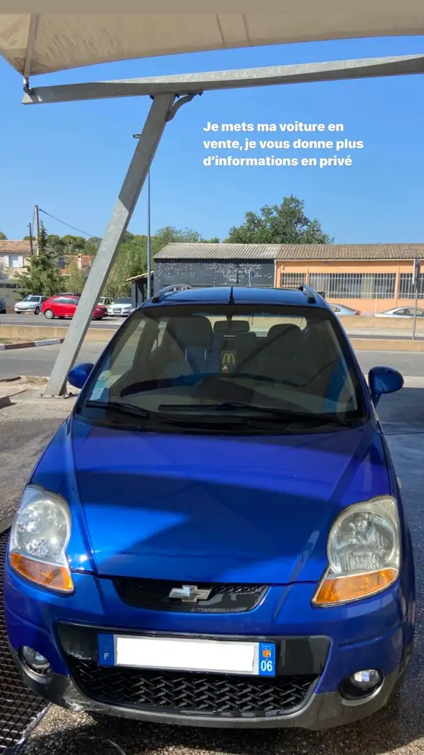 Chevrolet Matiz 0.8 S Bleu - 1