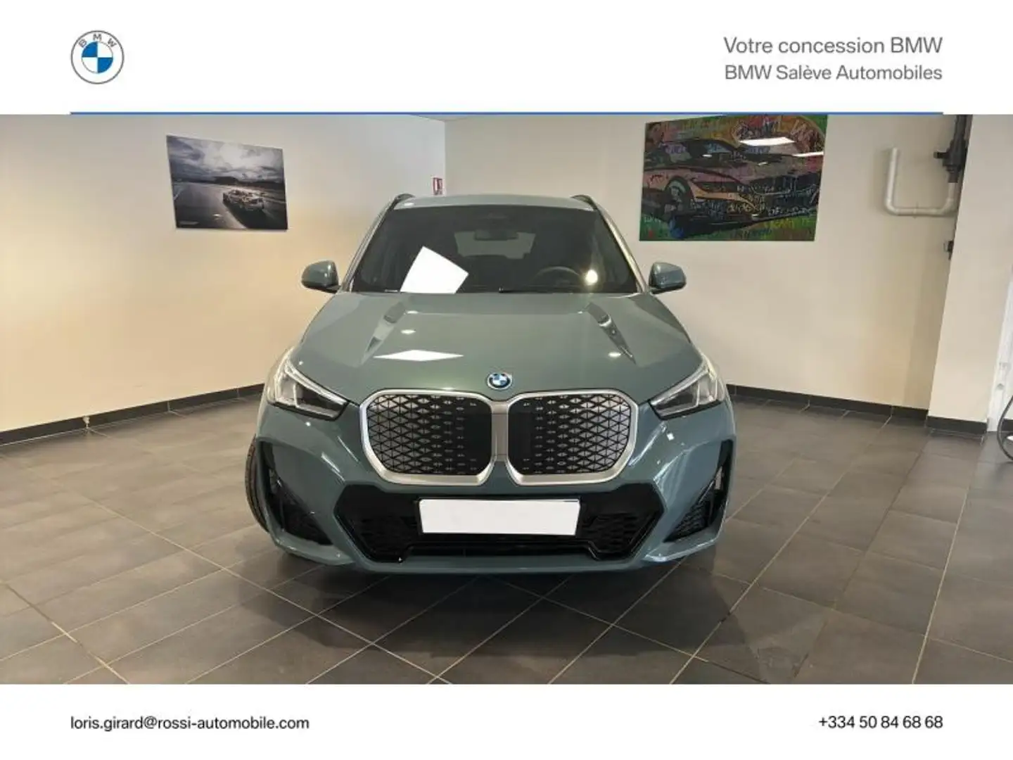 BMW X1 ieDrive20 204ch M Sport Zielony - 2
