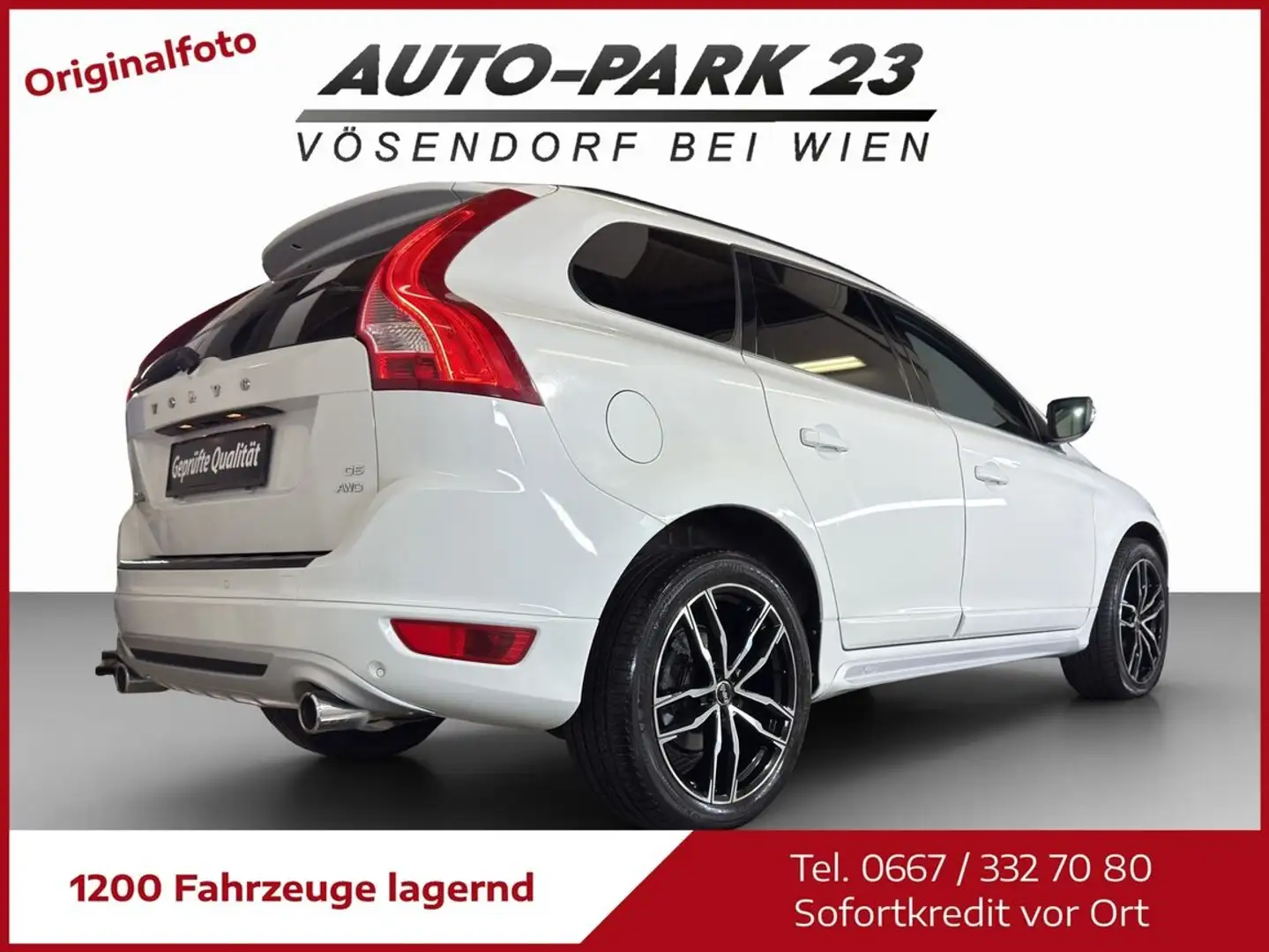Volvo XC60 D5**AWD R-Design**AUTOMATIC*NUR 115.000KM Weiß - 2