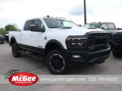 White 2025 RAM 2500 Pickup Truck Four-Wheel Drive 8-Speed Automatic