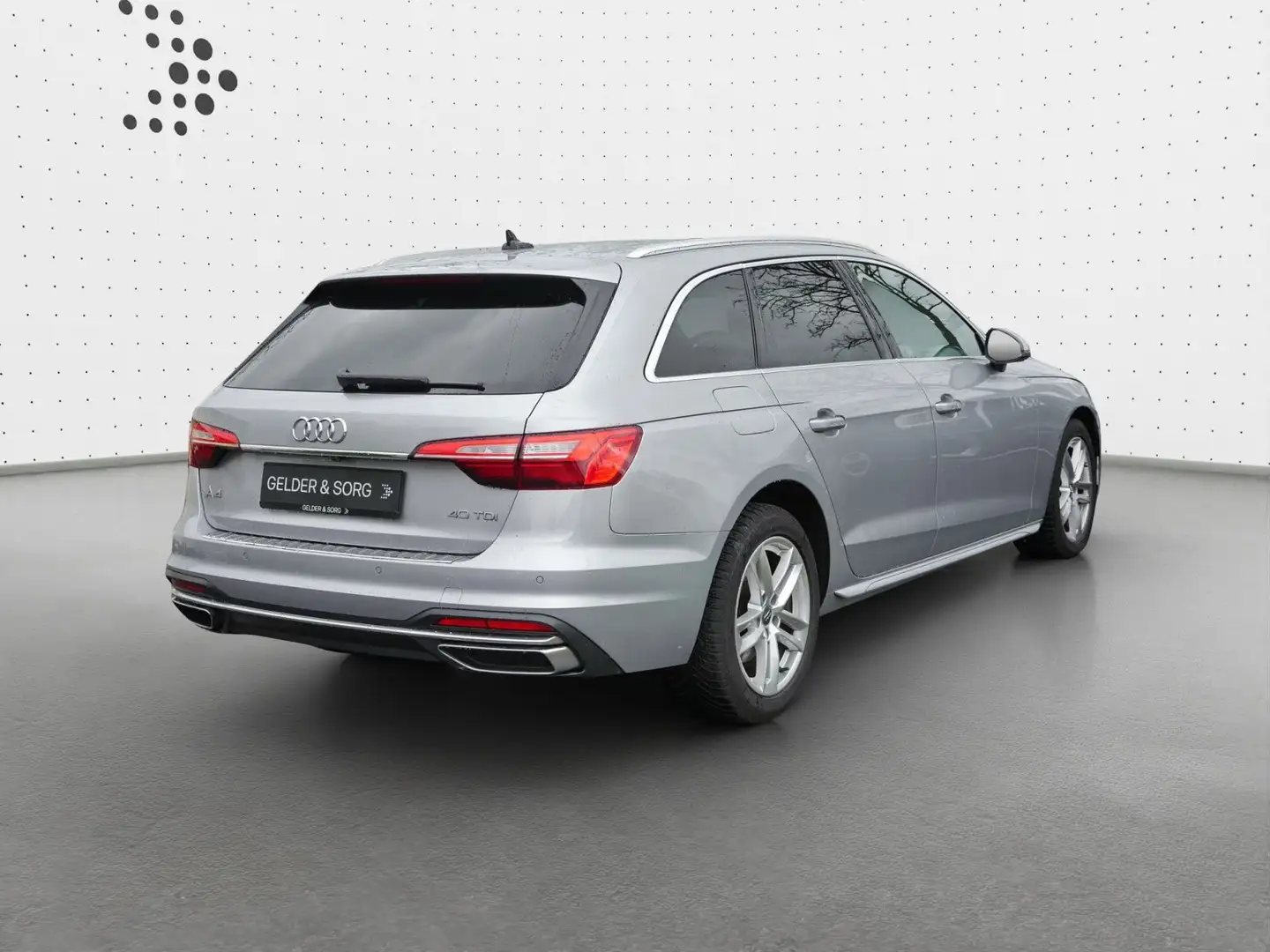 Audi A4 40 TDI advanced AHK*Tour*LED*RFK*ACC* Silber - 2