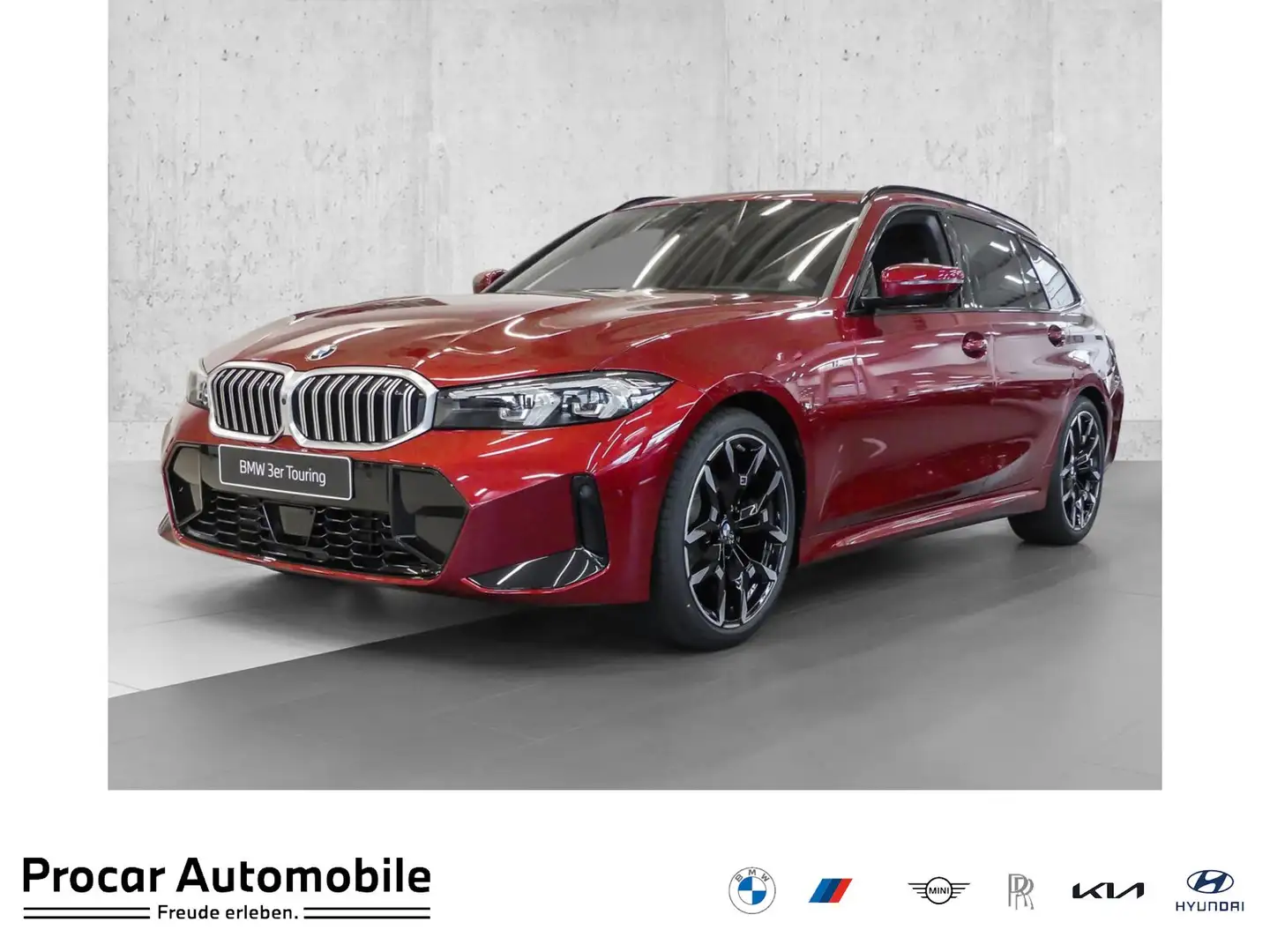 BMW 320 i M Sport HUD PANO ACC 360°KAM RFK NAVI LED Rot - 1