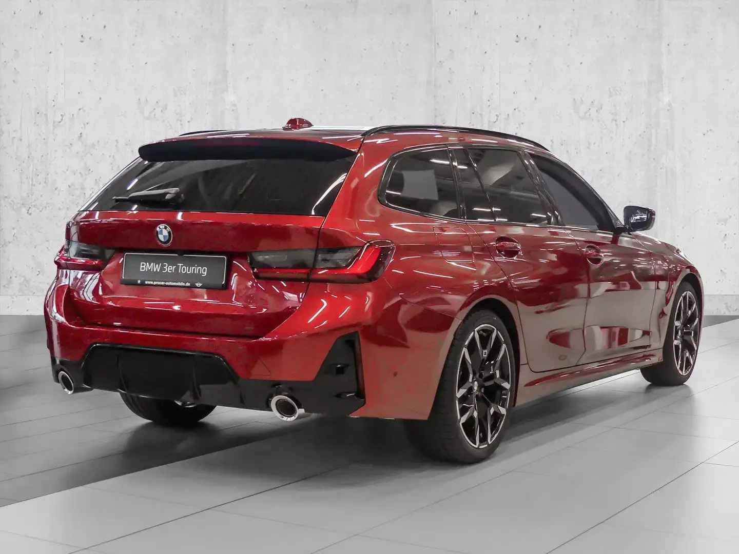 BMW 320 i M Sport HUD PANO ACC 360°KAM RFK NAVI LED Rot - 2