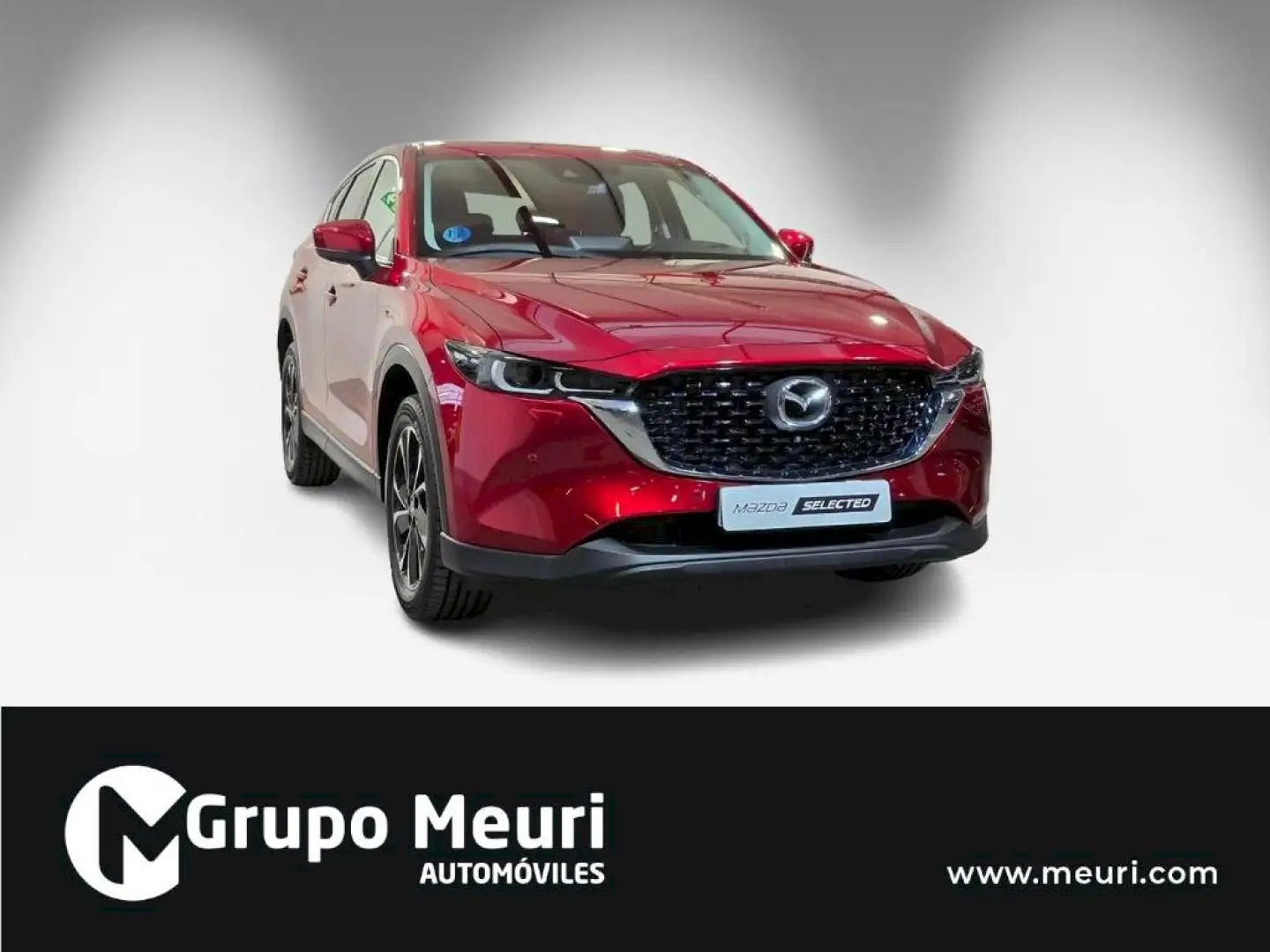 Mazda CX-5 2.0 e-Skyactiv-G MHEV Exclusive-Line 2WD Aut. 121k Rojo - 1