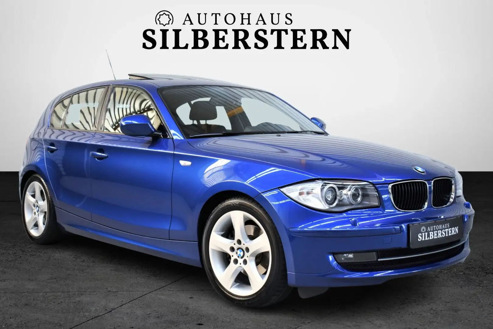BMW 120 d+Automatik+Navi+M-Sport+MONTEGOBLAU Blau - 1