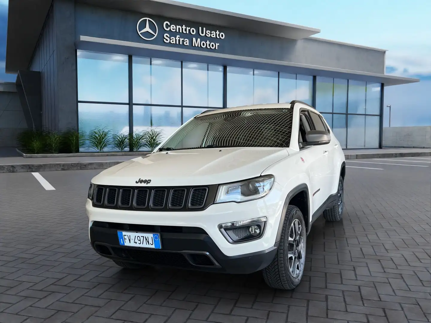 Jeep Compass 2.0 Multijet II 170 aut. 4WD Trailhawk Wit - 1