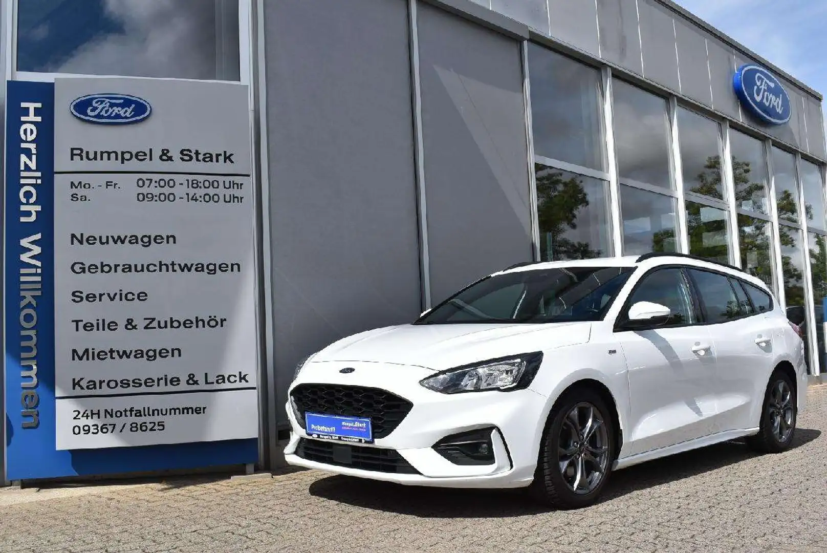 Ford Focus ST-Line White - 1