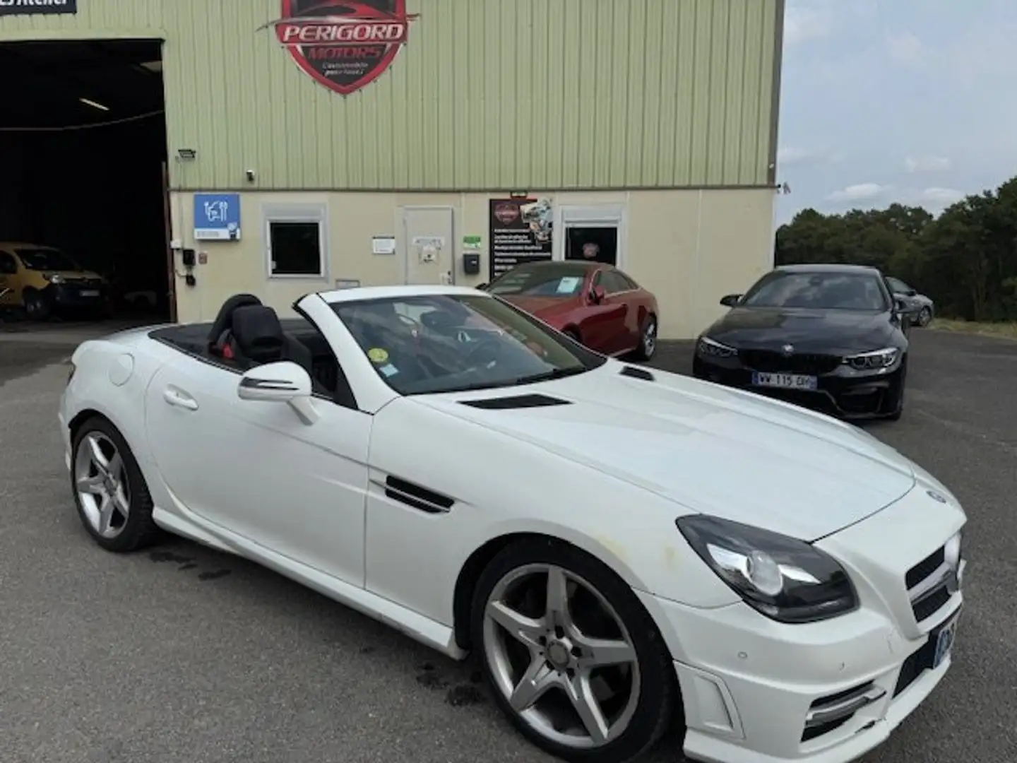 Mercedes-Benz SLK 250 SLK 250 d A Blanc - 1