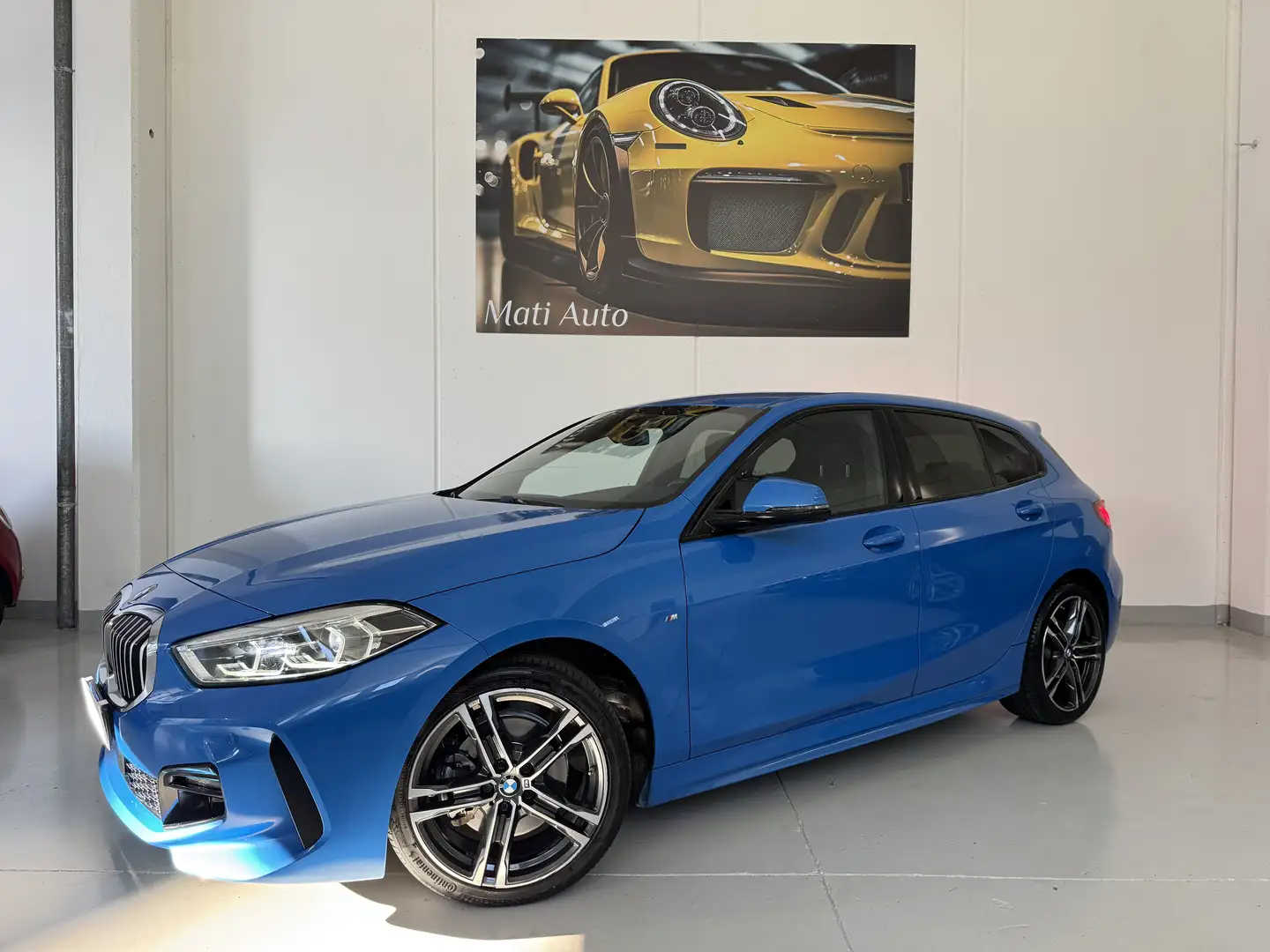 BMW 118 118d Msport auto PROMO!!!!! Bleu - 2