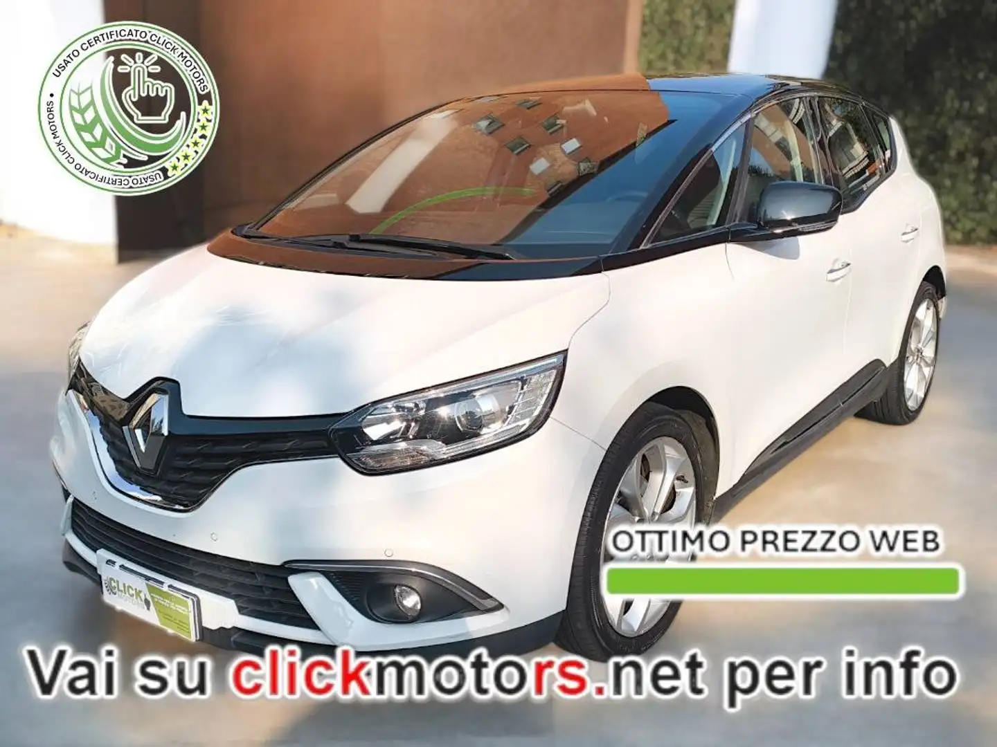 Renault Scenic Scenic IV 2018 1.5 dci energy Business 110cv edc Bianco - 1
