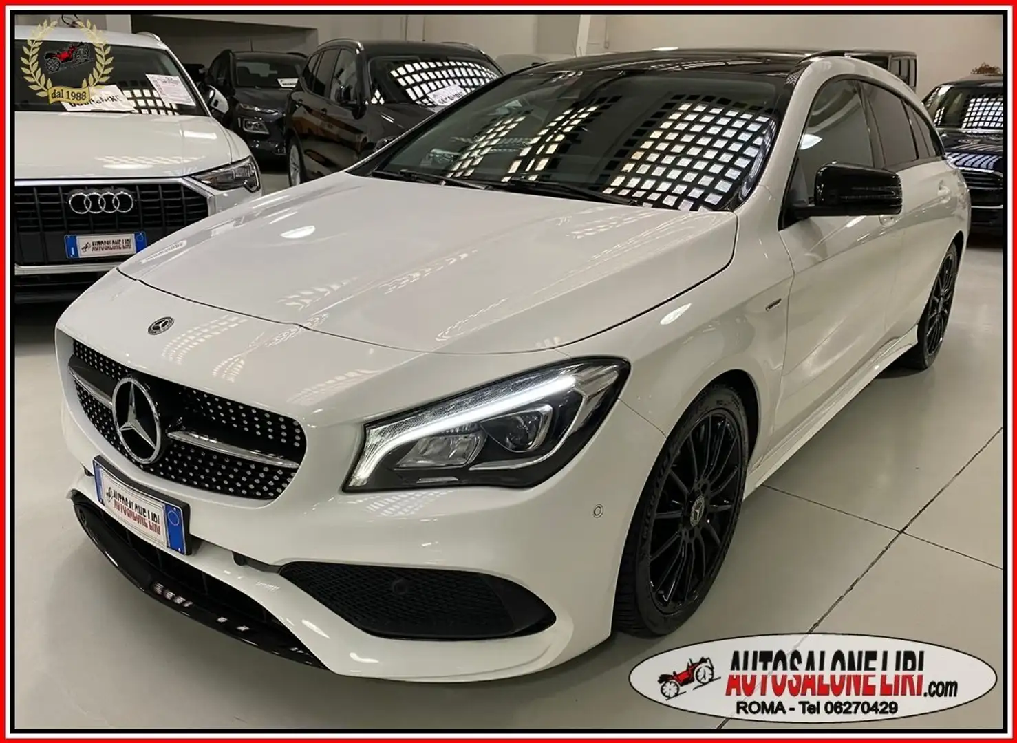 Mercedes-Benz CLA 200 d Shooting Brake Night Edition 4matic Auto Blanc - 1