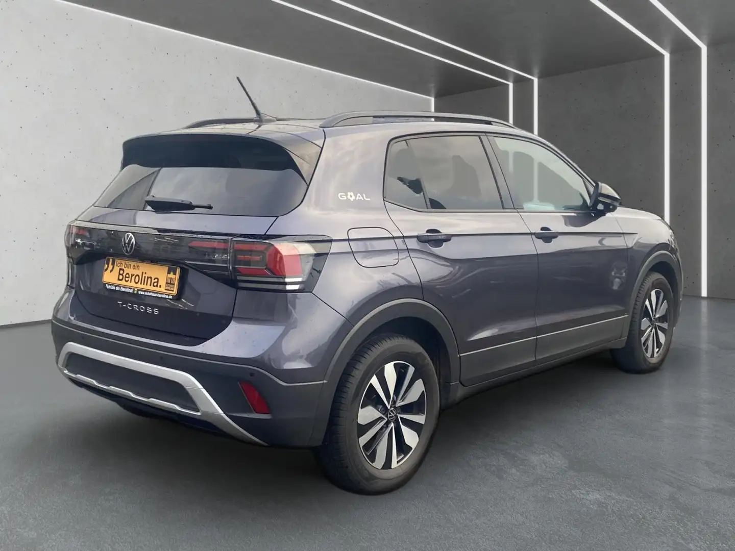 Volkswagen T-Cross 1.0 TSI Goal *ACC*R-CAM*App-Connect*SHZ* Grau - 2