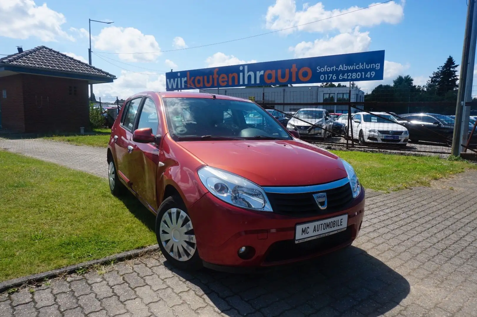 Dacia Sandero Laureate*KLIMA*ZV-FUNK*RADIO-CD*USB !!! Rot - 1