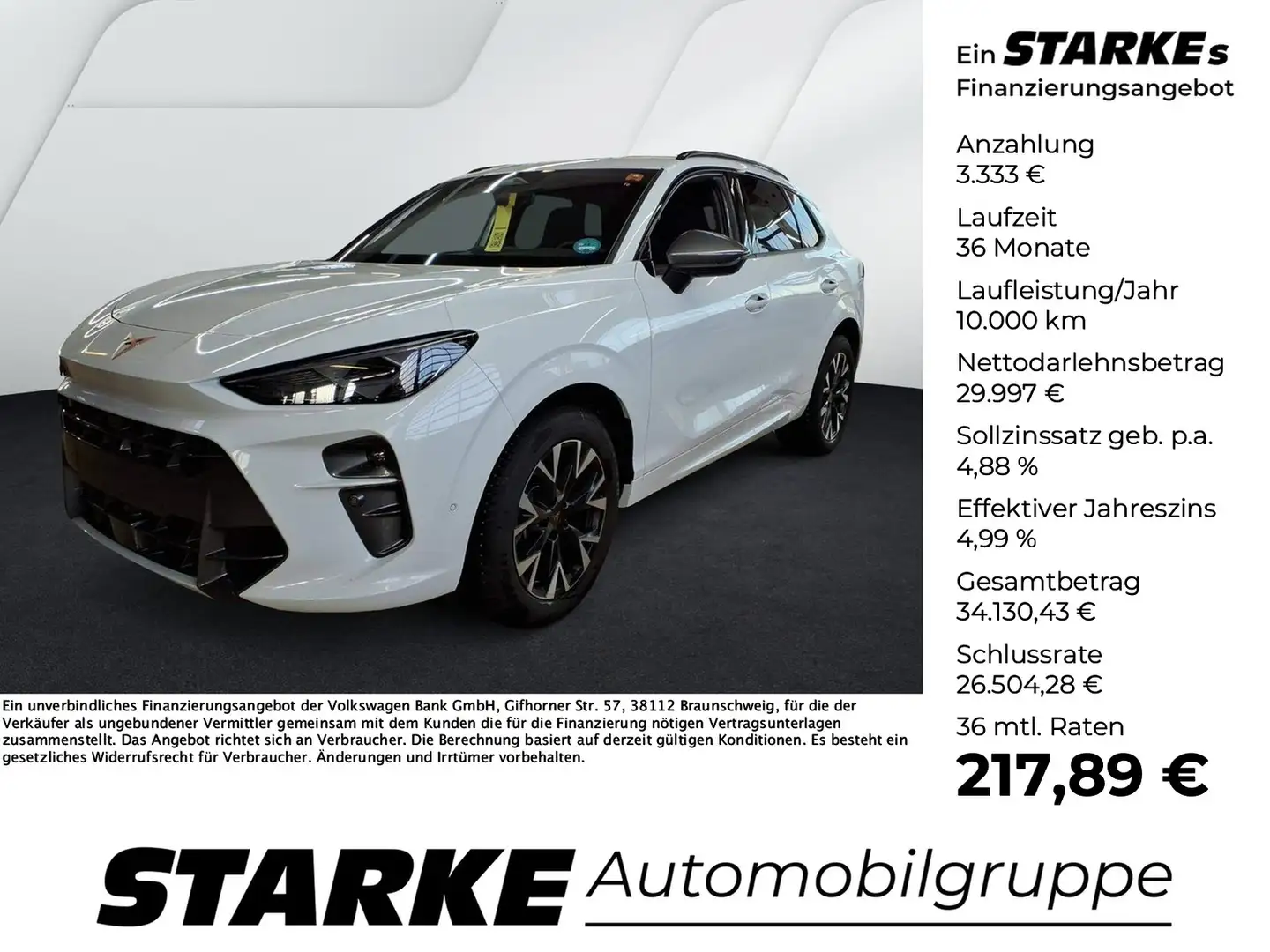 CUPRA Terramar 1.5 eTSI DSG Weiß - 1