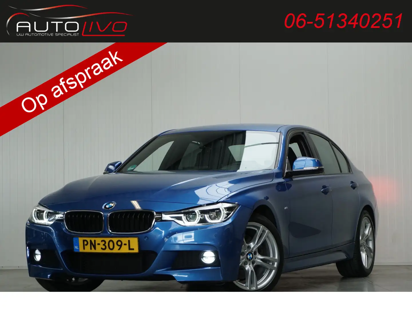 BMW 330 3-serie 330i High Executive NL AUTO! M-SPORT XENON Blu/Azzurro - 1