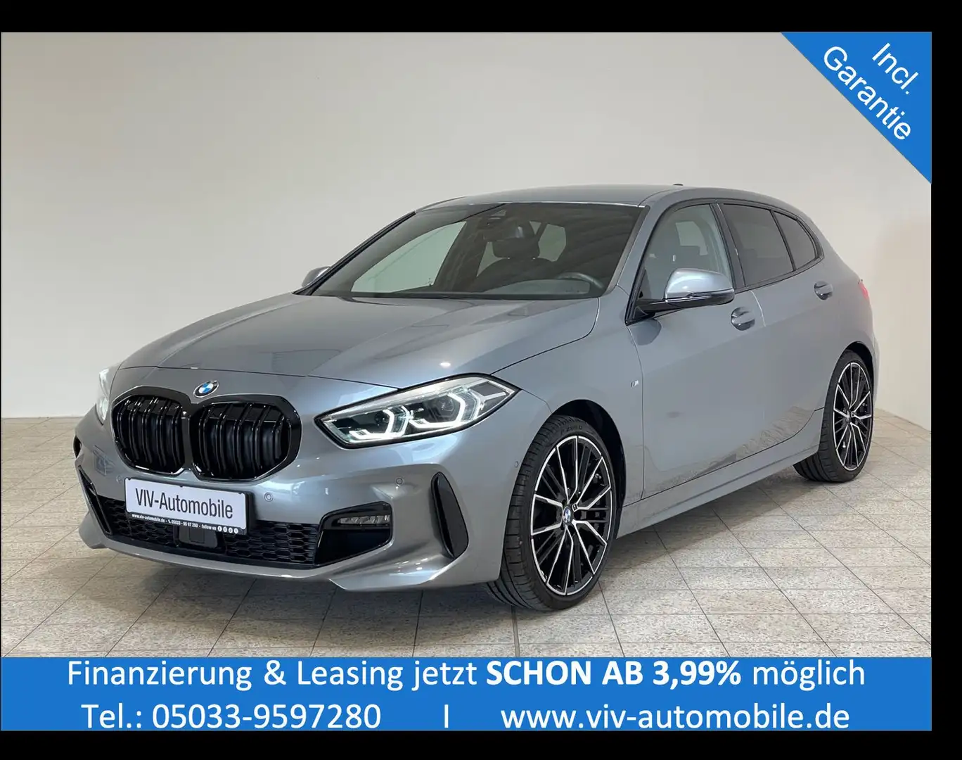 BMW 118 i M Sport M Sport M Paket *HarmanKardon*R-CAM Grau - 1