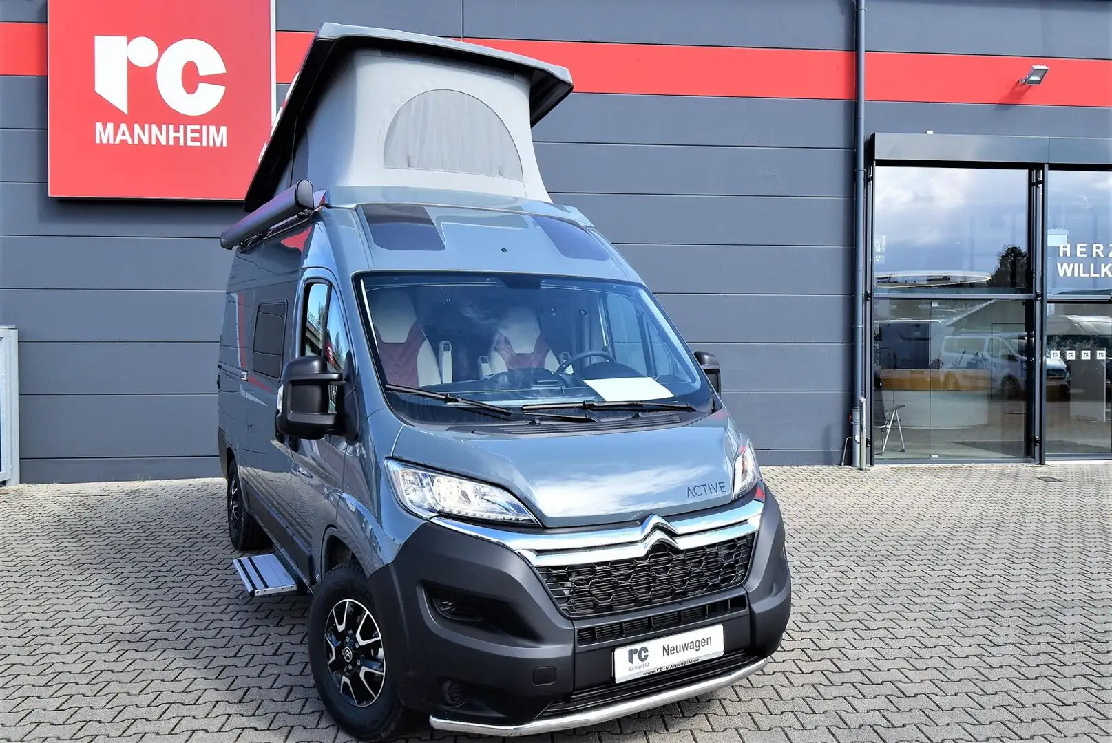 Bürstner Campeo C 540 Aufstelldach AHK Navi RFK Grau - 1