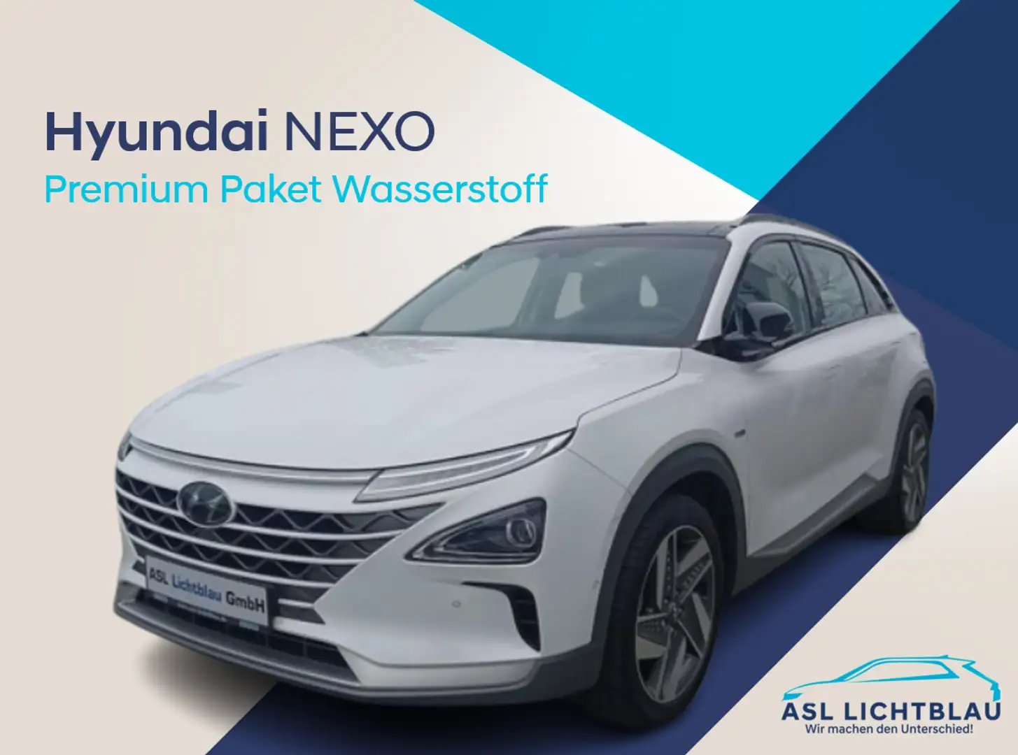 Hyundai NEXO PREMIUM Paket Wasserstoff Weiß - 1