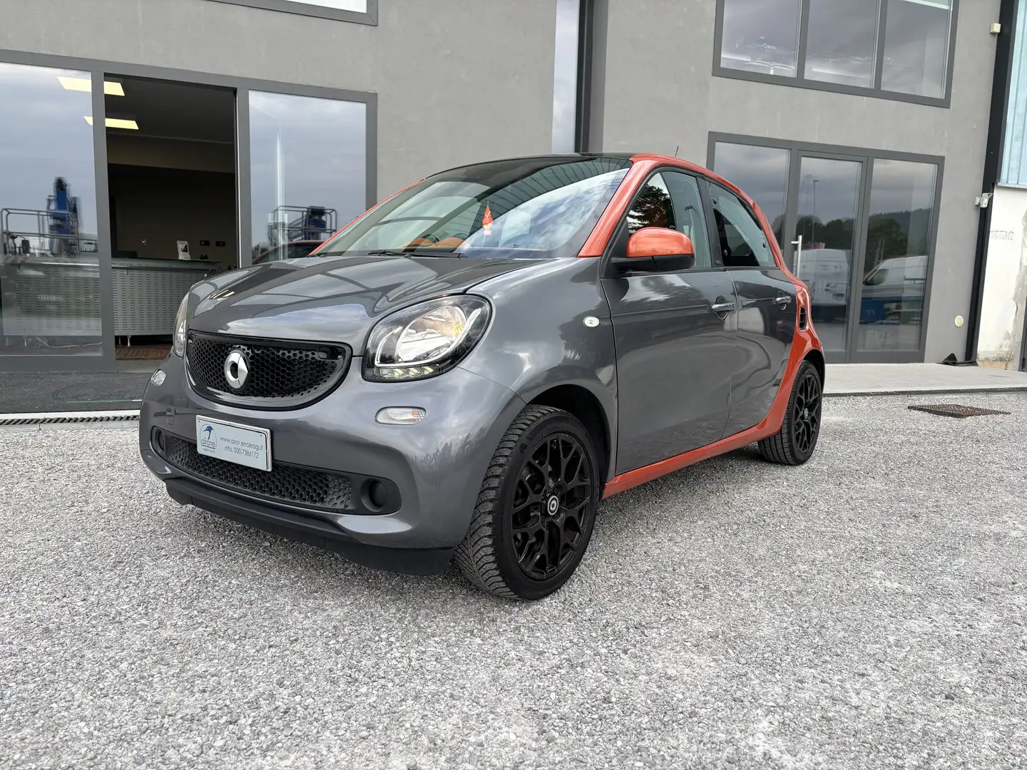smart forFour Forfour II 2015 1.0 Prime 71cv Gris - 1