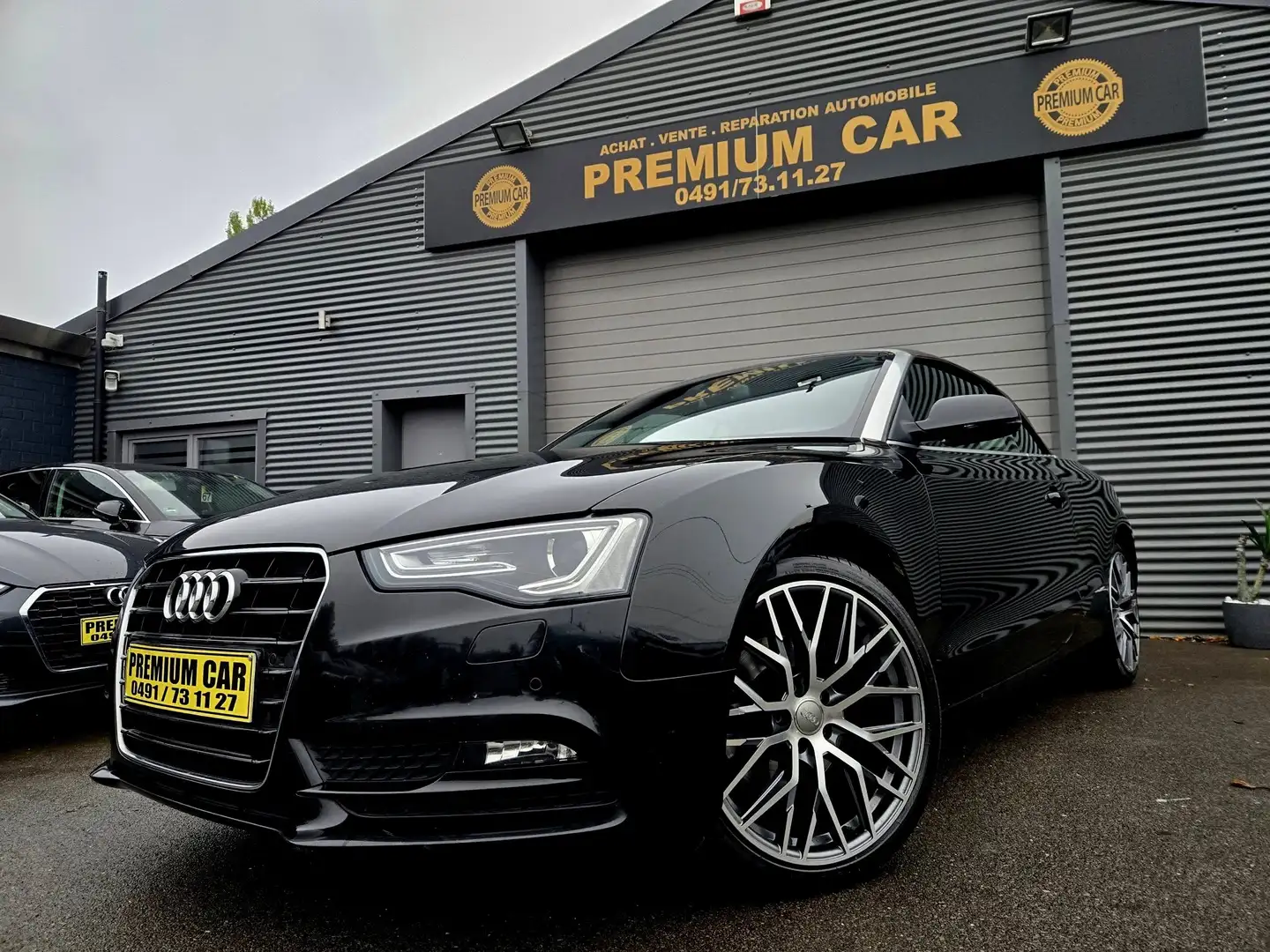 Audi A5 🔺A5-CABRIO*S-LINE*XENON Schwarz - 1