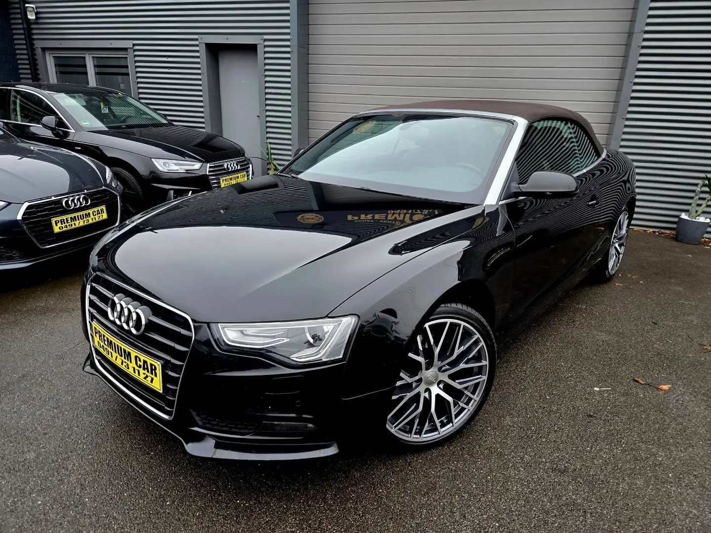 Audi A5 🔺A5-CABRIO*S-LINE*XENON Schwarz - 2