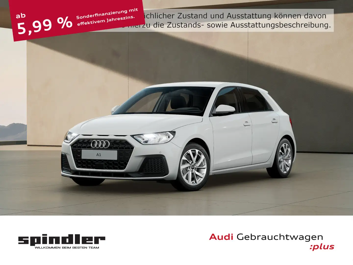 Audi A1 advanced 30 TFSI / MMI-Radio+, SHZ Weiß - 1