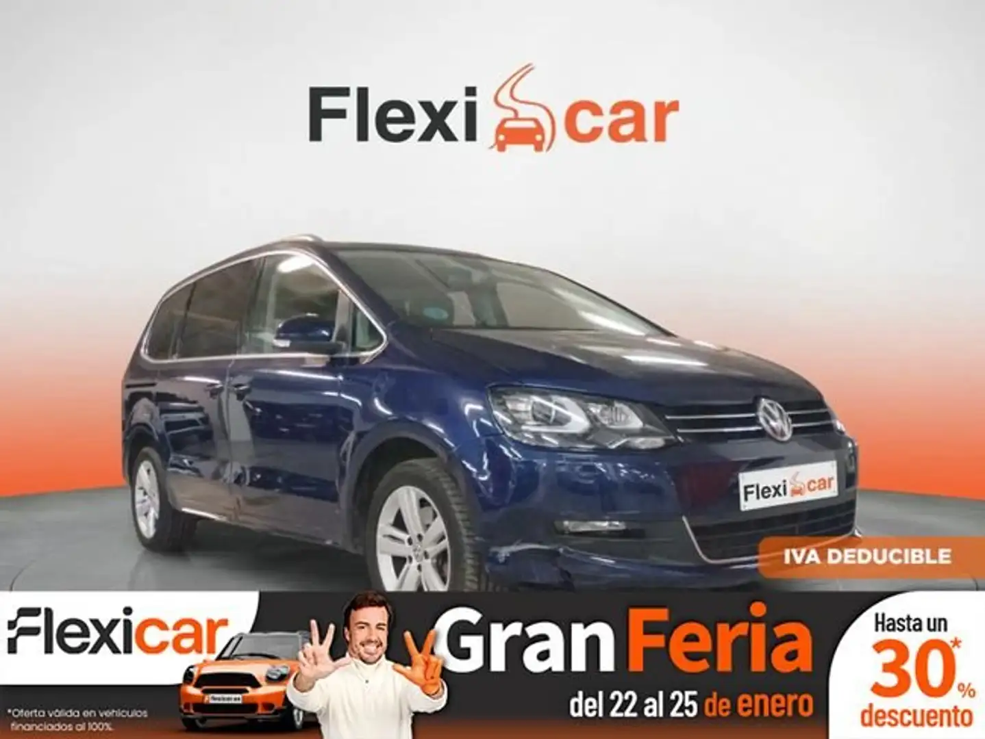 Volkswagen Sharan 2.0TDI Advance DSG 110kW Bleu - 1