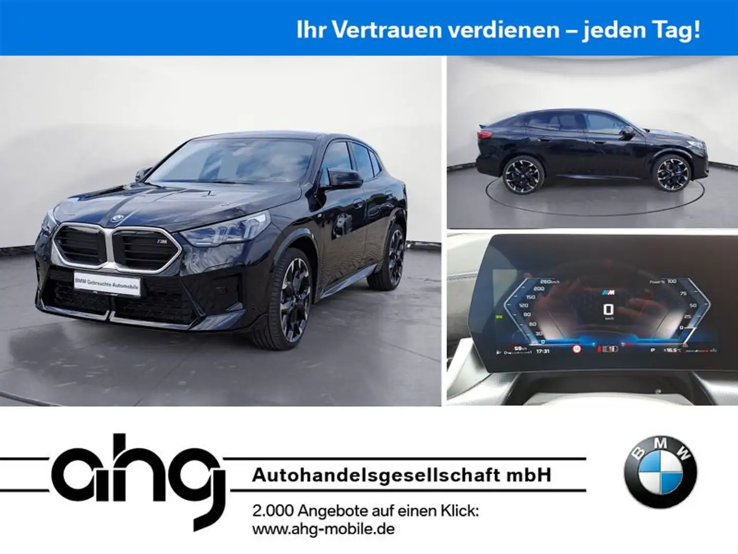 BMW X2 M35i xDrive Steptronic Navi DSG Bluetooth PDC Noir - 1