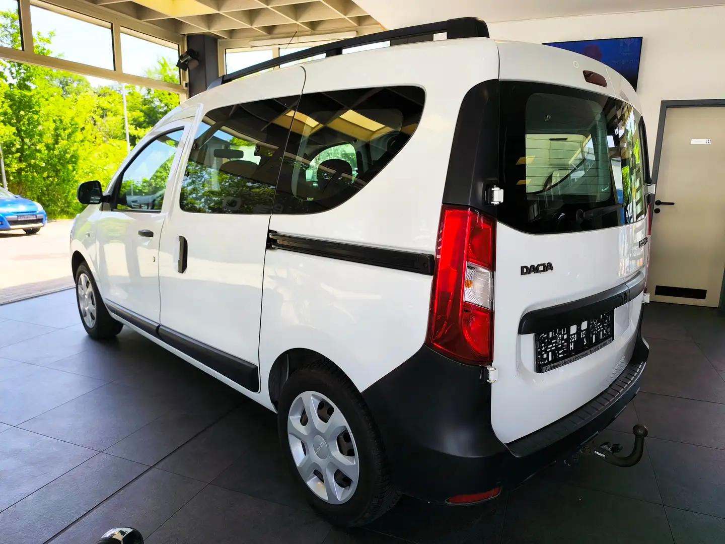 Dacia Dokker Ambiance.- Klimaanlage.- LPG-Gas.-abnehmbare AHK Weiß - 2