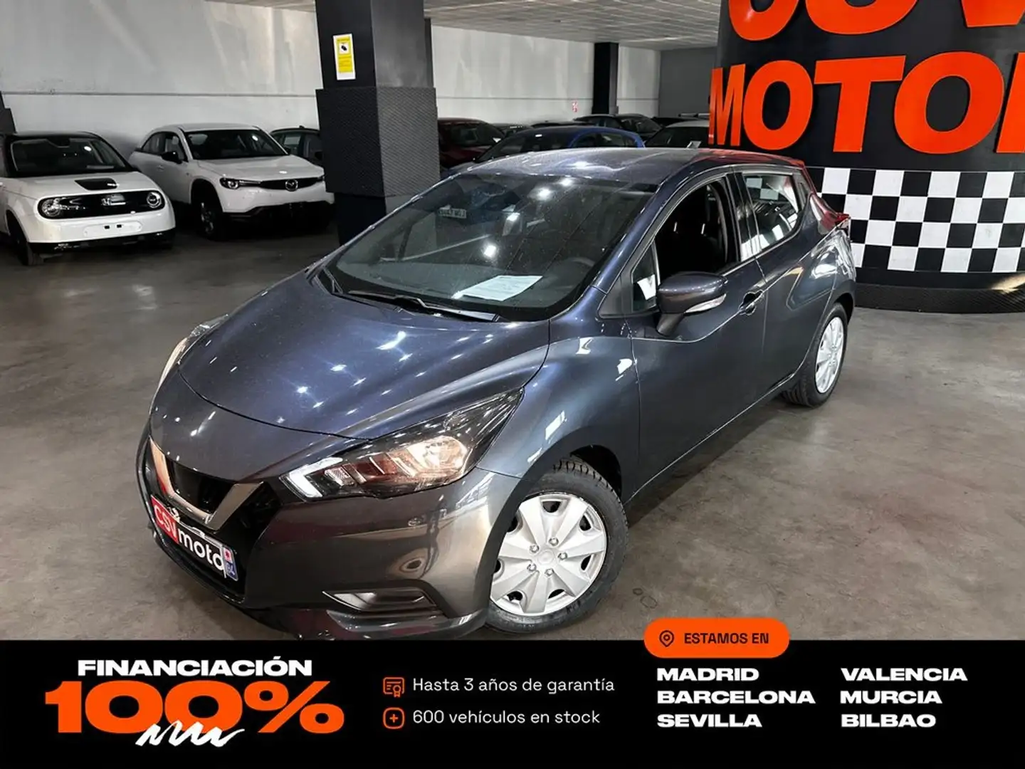 Nissan Micra IG-T 68 kW (92 CV) E6D-F Visia Gris - 1