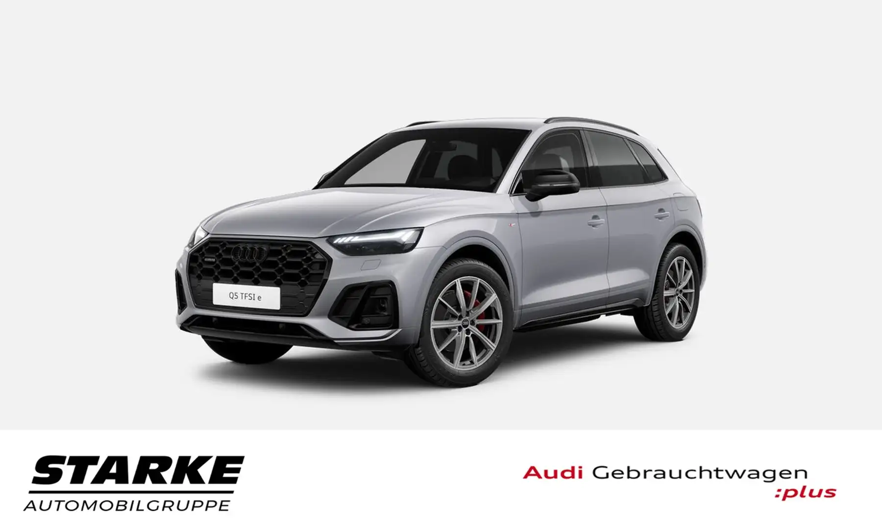 Audi Q5 50 TFSI e S tronic quattro S line NaviPlus Matr... Silber - 1