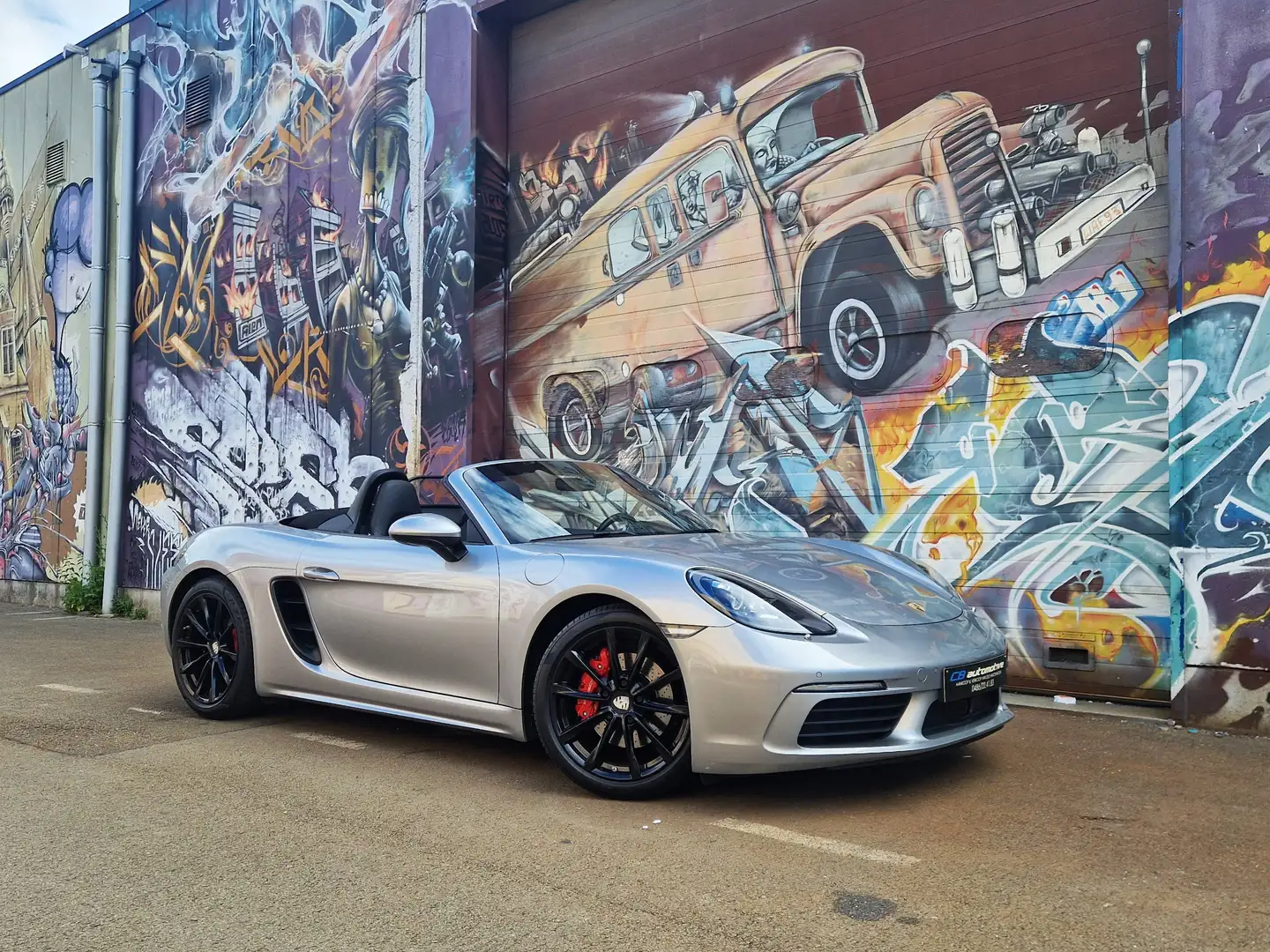 Porsche 718 718 Boxster S 2.5 Turbo PDK Silber - 2