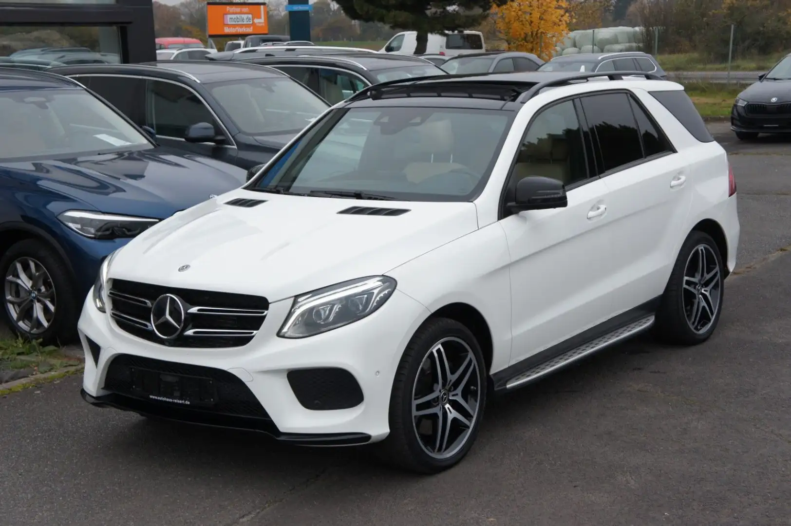Mercedes-Benz GLE 350 d 4M AMG Line*ACC*AHK*LUFT*VOLL*NP100t€* Blanco - 1
