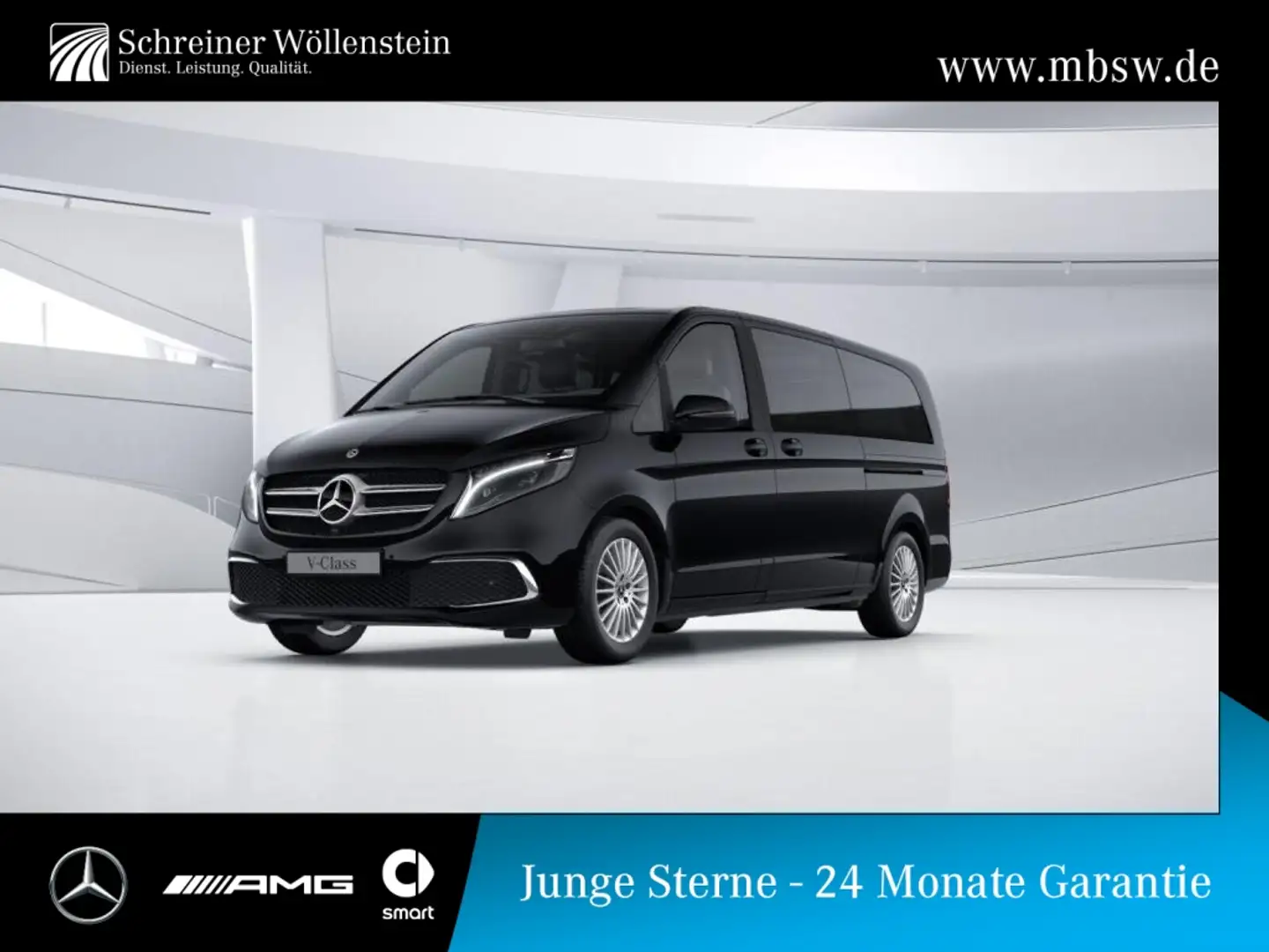 Mercedes-Benz V 300 4M AVANTGARDE EDITION XL *ParkP*DISTRONIC* Schwarz - 1