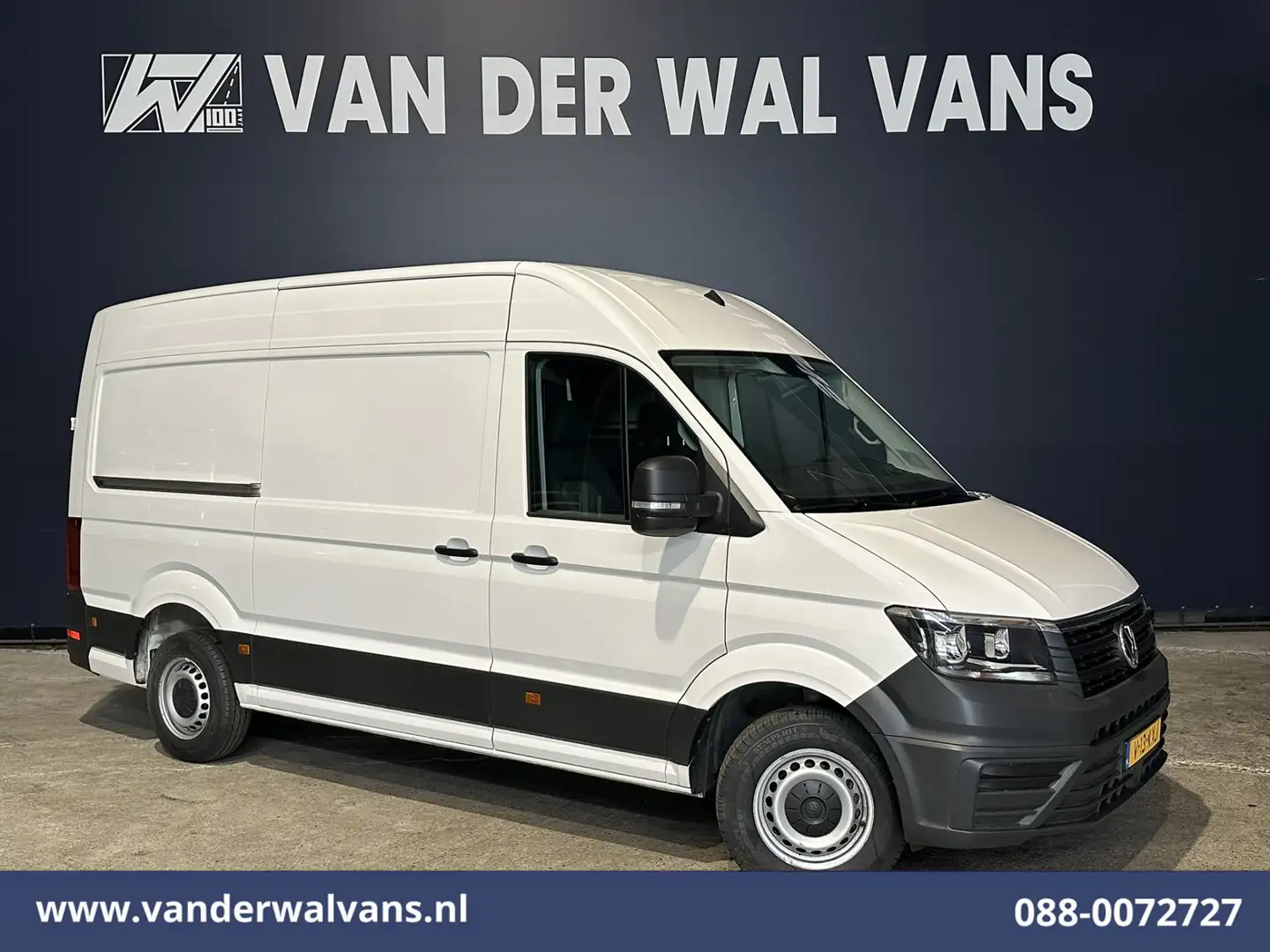 Volkswagen Crafter 2.0 TDI 141pk L3H3 L2H2 Euro6 Airco | Camera | App Blanc - 1