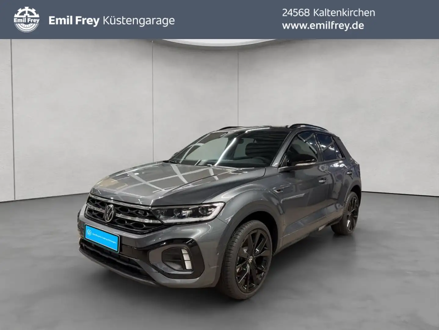 Volkswagen T-Roc R-Line DSG Pano Black Style RFK ACC SHZ LE Grau - 1