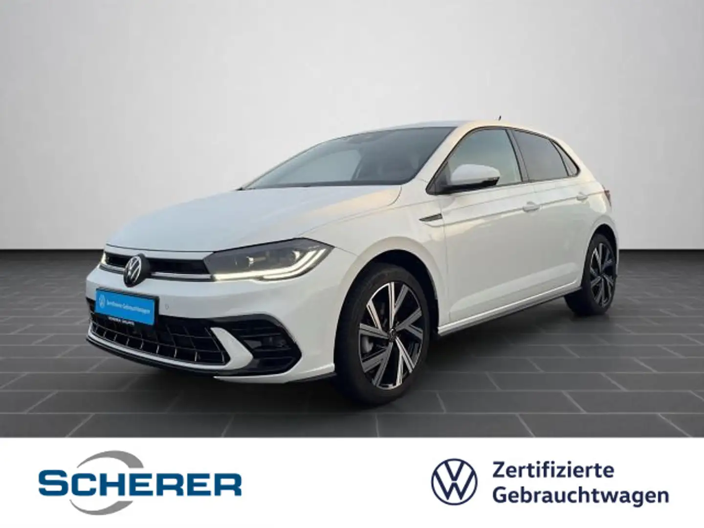Volkswagen Polo R-Line 1.0 TSI OPF 81 kW 7-Gang-DSG Weiß - 1