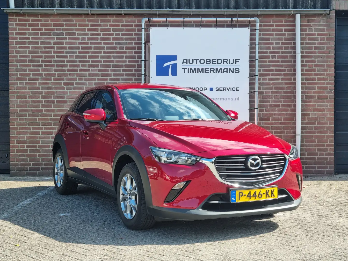 Mazda CX-3 2.0 SkyActiv-G 120 TS Automaat Trekhaak Rouge - 2