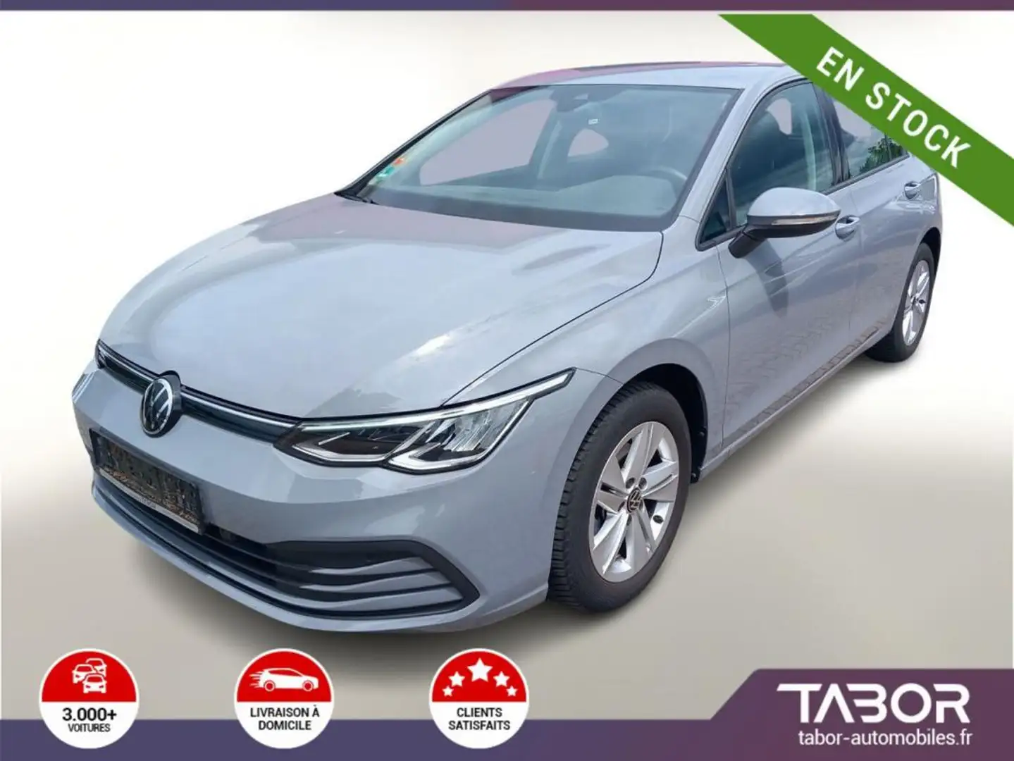 Volkswagen Golf VIII 1.5 TSI 130 Life LED AppCo Gris - 1