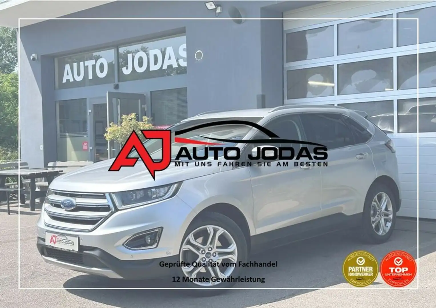 Ford Edge 2.0 TDCi Titanium 4x4 **Kamera/Spurass.** Silber - 1
