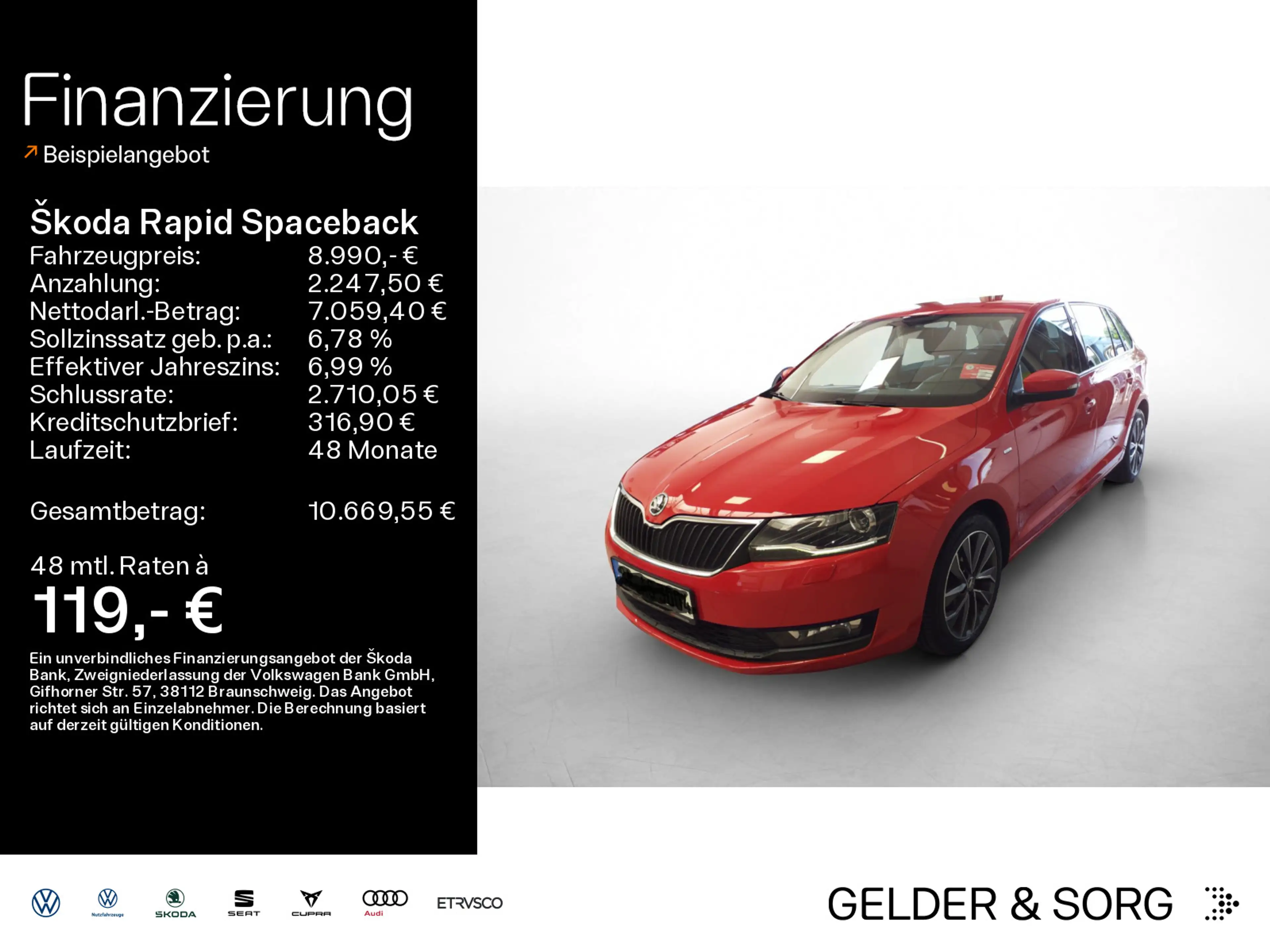 Skoda Rapid/Spaceback 1.0 TSI Ambition XENON*EPH