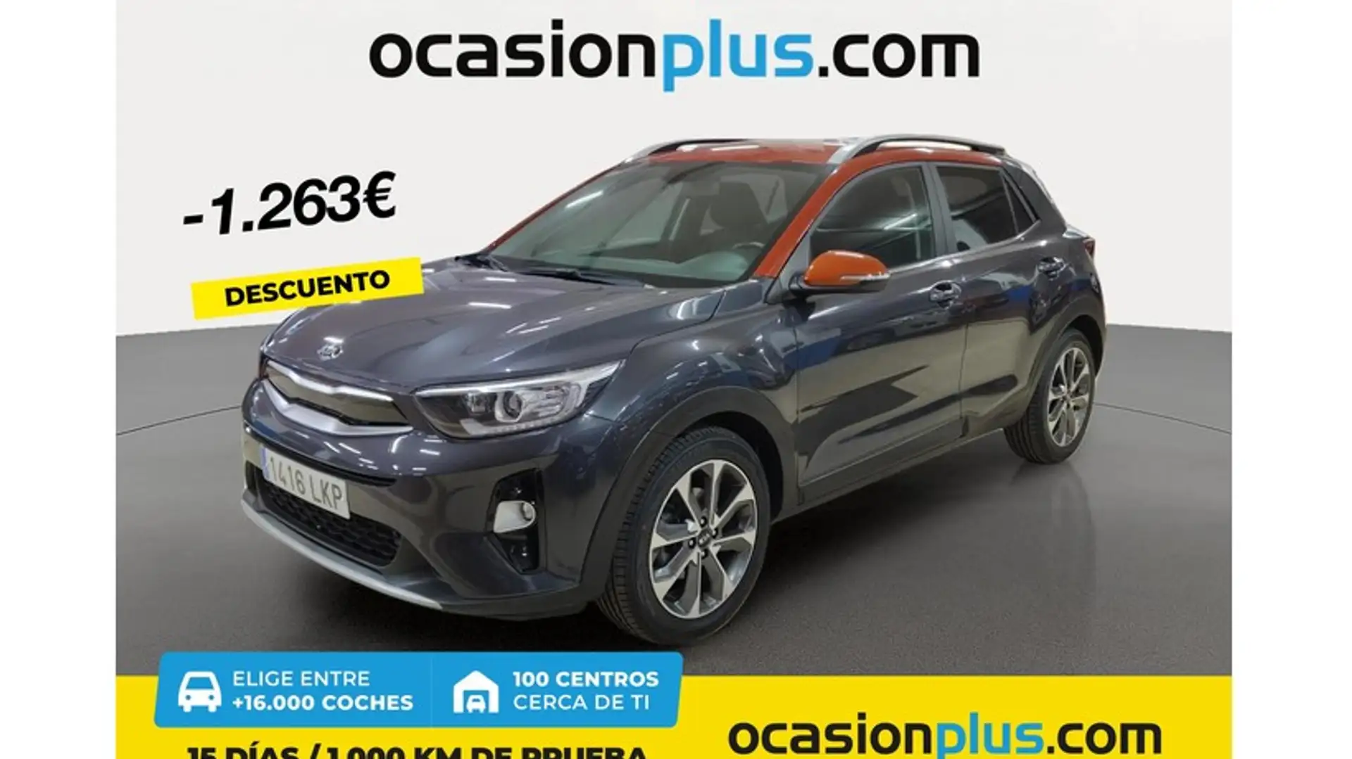 Kia Stonic 1.0 T-GDi Eco-Dynamic Drive 100 Grau - 1